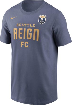 Nike Seattle Reign Core Nike Mens NWSL T-Shirt in Blue | M11332FW25-DIB