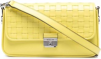 Michael Kors Bradshaw Patta Intrec. - Dames - Schoudertassen - Geel - ONE Size - Tassen