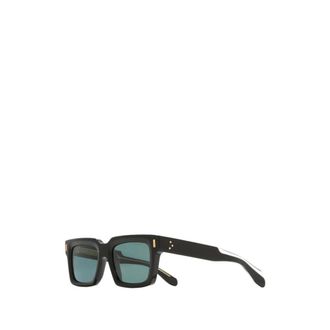 Cutler and Gross 9386 Vierkante Zonnebril - unisex - Accessoires - Zwart - Maat: 50 MM