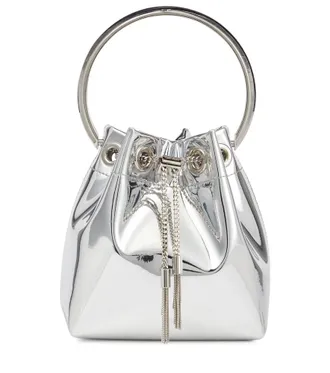 Jimmy Choo London Bolso saco Bon Bon metalizado