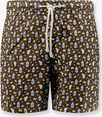 MC2 Saint Barth Boxer mare in nylon con micro fantasia all-over - MC2 SAINT BARTH - gender_Man