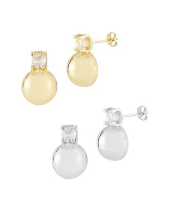 Sphera Milano Plated Cz Earrings