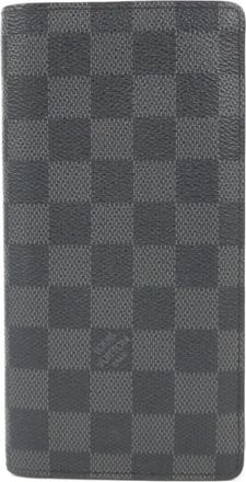 Louis Vuitton Damier Graphite Graphite Coated Canvas Long Wallet (Bi-Fold) (Pre-Owned)