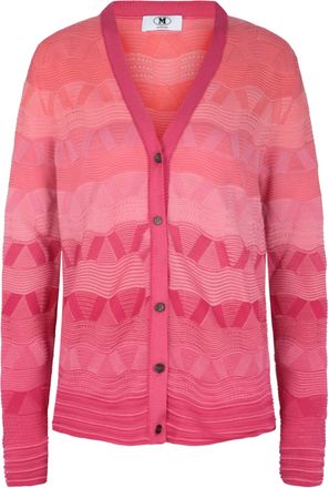M Missoni Wave-Pattern Slim Cardigan