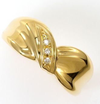 C&A Yellow Gold Yellow Gold (18K) Band Ring (Pre-Owned)