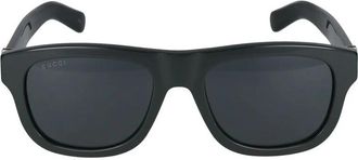 Gucci Stijlvolle Groen Blauwe Zonnebril - Heren - Zonnebrillen - Groen - 54 MM - Accessoires