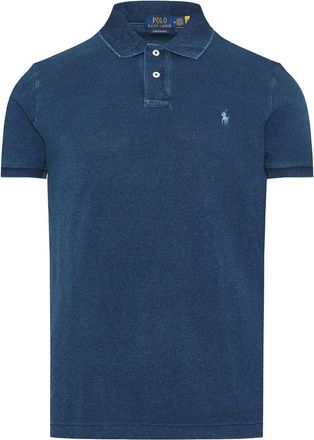 Polo Ralph Lauren Polo in cotone con ricamo logo - Blu