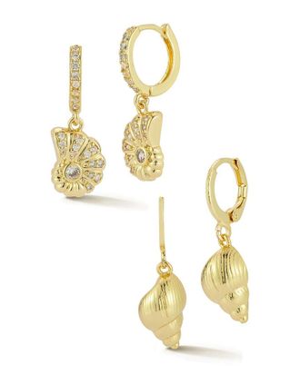 Sphera Milano Plated Cz Earrings