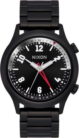 Nixon Drifter 40 Watch, 40mm in Super Black /Black Sunray at Nordstrom