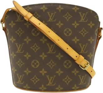 Louis Vuitton Pre-owned Bucket Bags, female, Brown, Size: ONE SIZE Pre-owned Canvas Bucket Bag