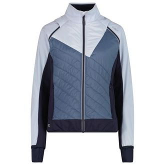 F.lli Campagnolo Jacket with Detachable Sleeves Kunstfaserjacke f&uuml;r Damen | blau/grau