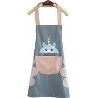 OEM Delantal De Cocina Lavable, Impermeable Y Resistente Al Aceite, Para Adultos Y Ni&ntilde;os. Delantal De Cocina Ajustable Para Salones De Manicura, 1 Unidad 