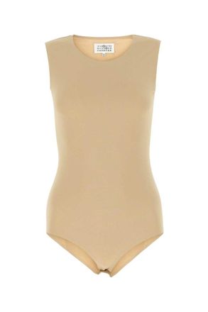 Maison Margiela Brown Crewneck Bodysuit