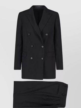 Tagliatore wool silk blazer
