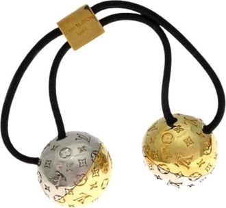Louis Vuitton Pre-owned Accessories, female, Multicolor, Size: ONE SIZE Pre-owned Leather Hair Accessories