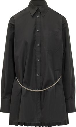 Sportmax Black Relaxed Solid Shirt