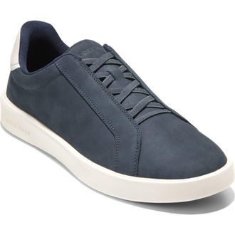 Cole Haan Grand Crosscourt LTT Slip-On Sneaker in Navy Blazer Nubuck /Ivory at Nordstrom Rack, Size 11.5