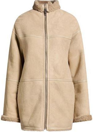 Yves Salomon ROPA DE ABRIGO - Borreguito y pelo ecol&oacute;gico en YOOX.COM
