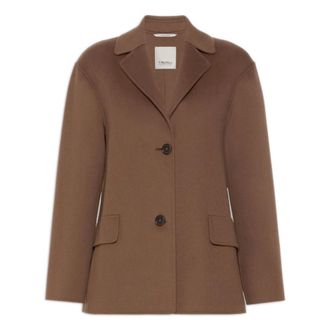 Max Mara Chaqueta Elfi - Jackets - Mujer - Marr&oacute;n - 2XS