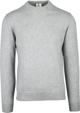 LUIGI BORRELLI NAPOLI Sweater Cashmere Wool Silk - Light Grey