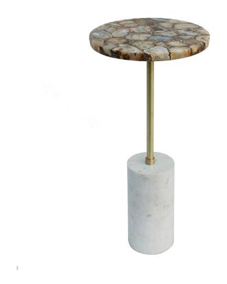 A&B Home Agate Side Table