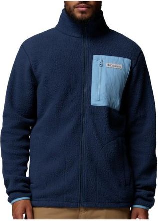 Columbia Jasper Ridge Pebbled Full Zip Fleece Fleecejacke f&uuml;r Herren | blau
