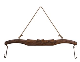 Biscottini International Biscottini - Juego De Madera Maciza De Tilo Acabado Con Efecto Nogal