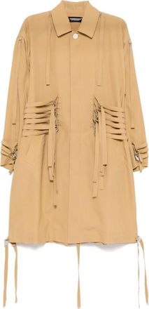 Undercover Cappotto con cintura - Toni neutri