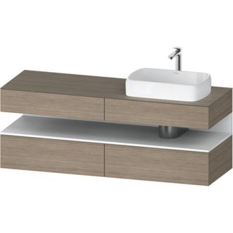 Duravit Qatego Consola Mueble Bajo Lavabo, 2 Extensiones, 2 - Duravit