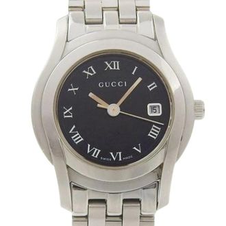 Gucci Pre-owned 5500L Polshorloge - Dames - Vintage Horloges - Zwart - ONE Size - Vintage