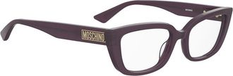 Love Moschino MO-1065582 Butterfly Plastic Frame Eyeglasses - Purple