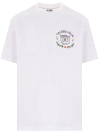 Casablanca Équipement Sportif T-shirt - Wit