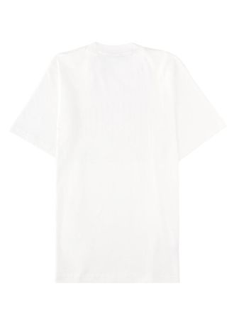 Moschino Logo Cotton T-Shirt - White