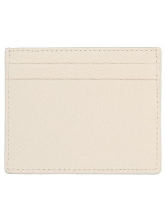 Valentino Garavani VLogo Signature Leather Card Case - White