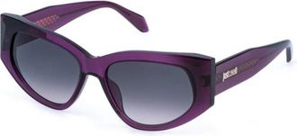 Just Cavalli Sjc 169 0916 Zonnebril - Dames - Zonnebrillen - Paars - 57 MM - Accessoires