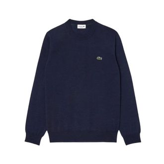 Lacoste Jersey de cuello redondo - Knitwear - Hombre - Azul - M