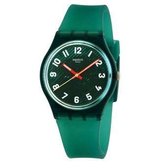 Swatch Wavelengths Of Moss Quartz Green Dial Unisex Watch SO28L100