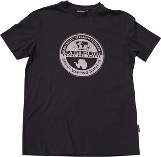 Napapijri 1761 - Heren - T-shirts - Blauw - L - Tops