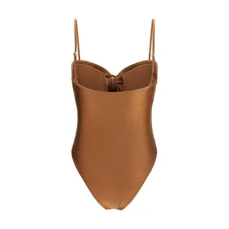 Zimmermann Aster Swimsuit - Beige