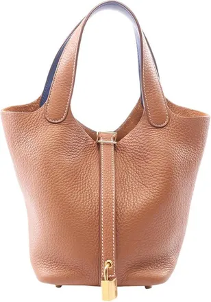 Herm&egrave;s Pre-owned Hermes Clemence and Swift Picotin Lock 18 Eclat Ladies V2IBKREF5VMOW62T