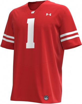 Under Armour Mens 1 Replica Football Jersey In Red