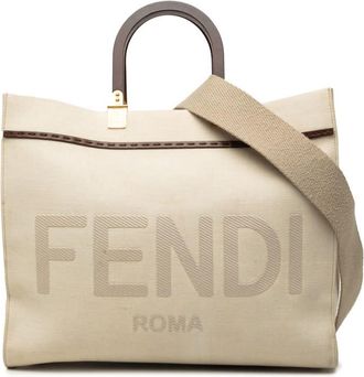 Fendi Pre-owned Fendi Medium Canvas Sunshine Shopper Tote Ladies MAN61NQ2ABPFYY5M