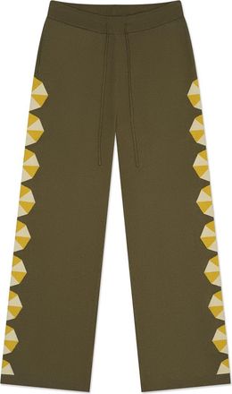 MAVRANS Umbrella Drawstring Sweater Pants in Green at Nordstrom, Size X-Large