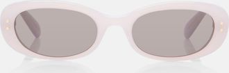 Dior Dior Oblique B1I oval sunglasses