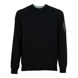 Stone Island Heren, Truien, Zwart, Maat: 2XL Katoen