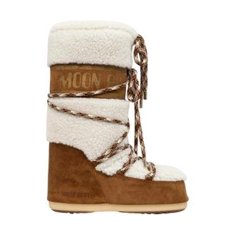 Moon Boot Botas Icon Shearling - Shoes - Mujer - Marr&oacute;n - 39 EU