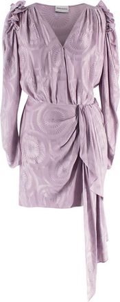 Magda Butrym Violet Lagos Silk Mini Dress Size XS