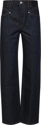 Isabel Marant Straight Fit Jeans, female, Blue, M, Isabel Marant Jeans