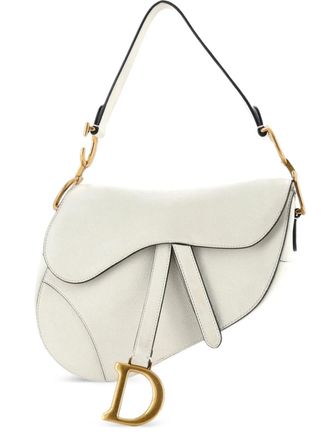 Dior Saddle Handbag Leather Medium shoulder bag - Toni neutri
