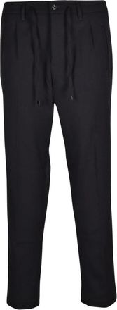 Officina36 Pantaloni Eleganti - - Trousers - Uomo - Nero - L